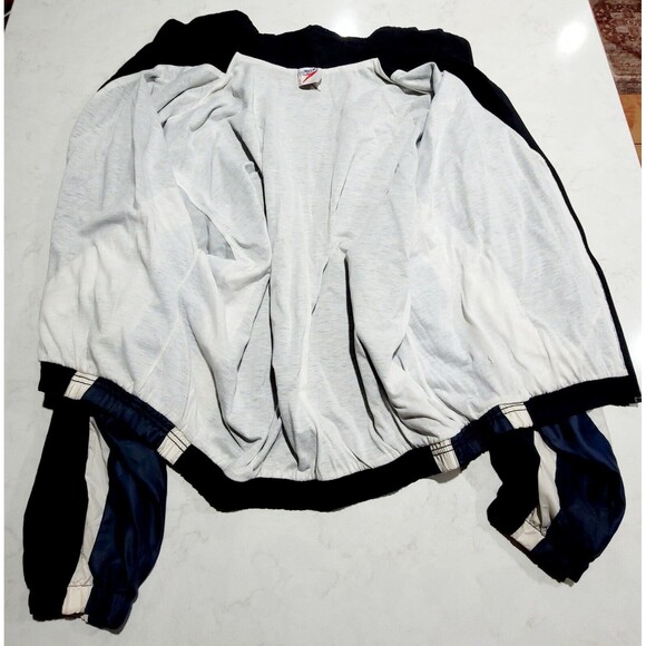 Vtg 90s Speedo Sport Systems Windbreaker Jacket Full Zip Colourblock Zip Pockets - Picture 10 of 12